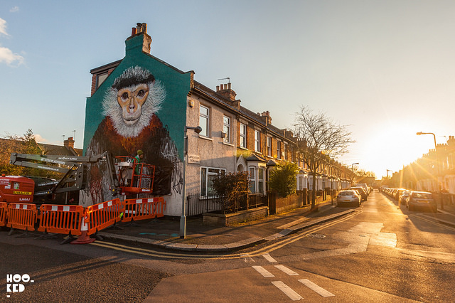 Louis Masai Mural for The Body Shop