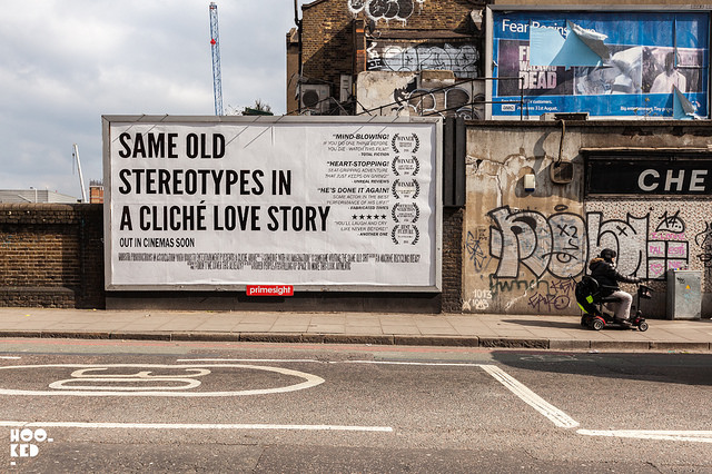 Mobster, Hijacked Billboard, London.