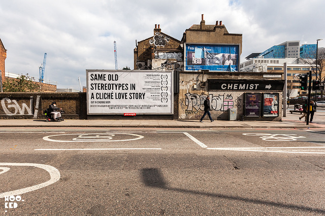 Mobster, Hijacked Billboard, London.