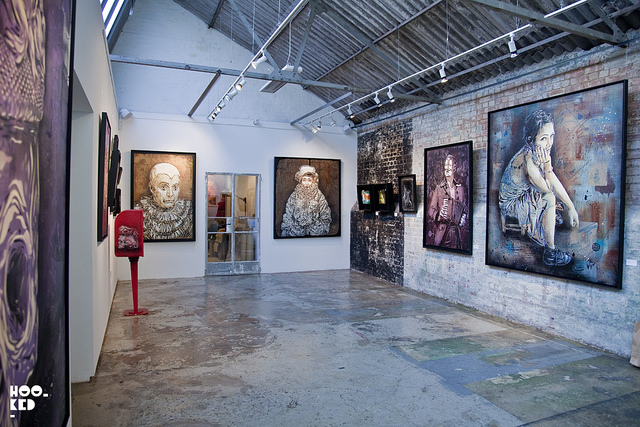 C215 'Back To Black' at Stolenspace