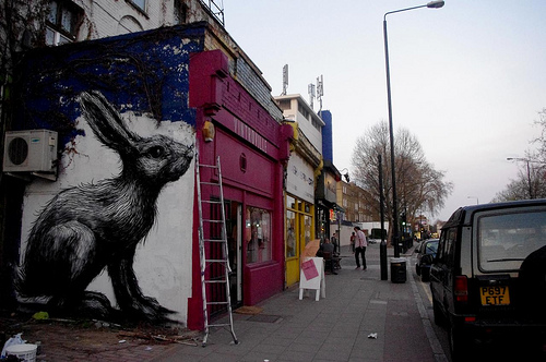 roa on hackney road